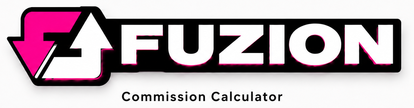 Fuzion Commission Calculator